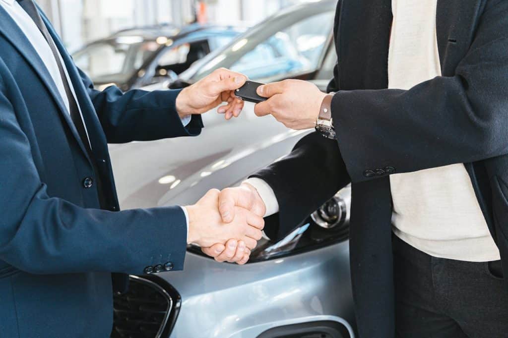 Car Negotiation Service deal Car Negotiation Service deal being made